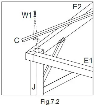 Gazebo Instruction Manual - Figure 7.2