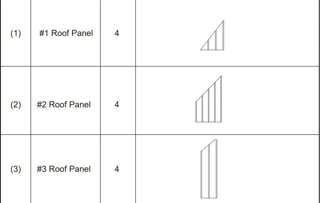Gazebo Instruction Manual - ILLUSTRATION