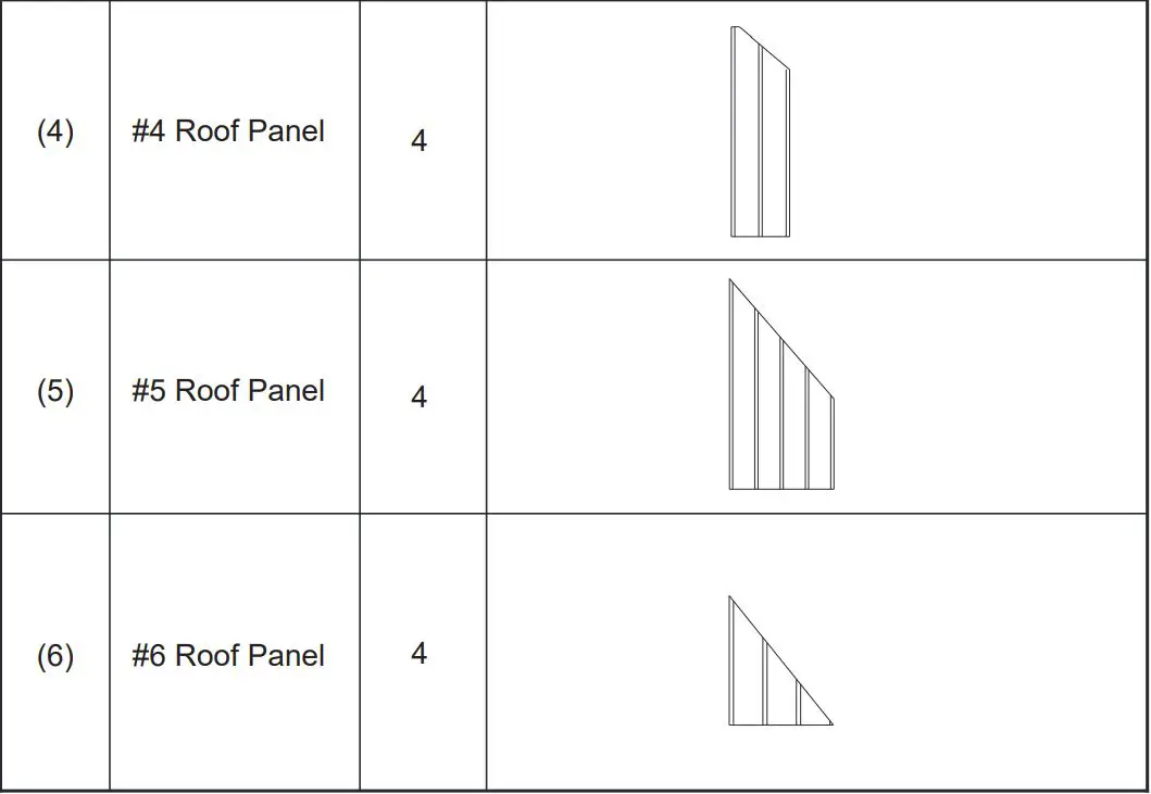 Gazebo Instruction Manual - ILLUSTRATION