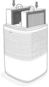 Replacing Filter cover
