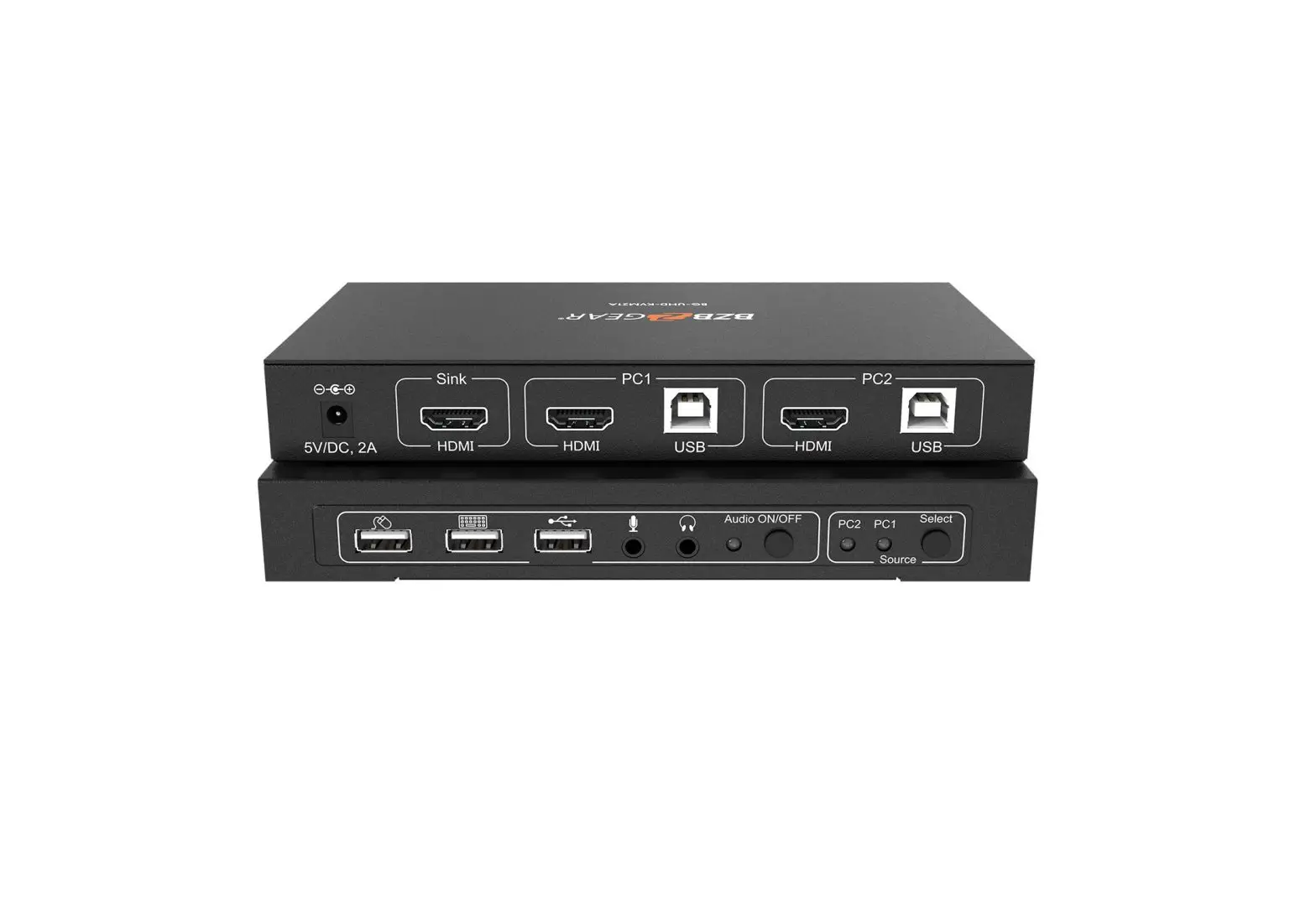 Bzbgear Bg-uhd-kvm21a 2×1 Usb Hdmi Kvm Switch Installation Guide