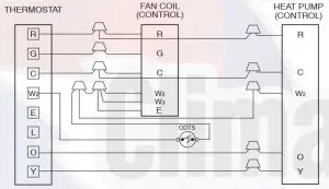 FIG 14 Wiring Layout Heat Pump Unit