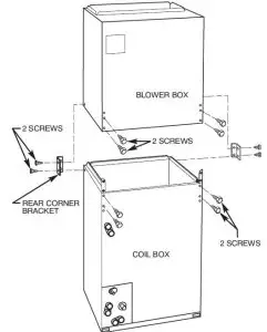 FIG 4 Removal of Brackets on Modular Units Horizontal