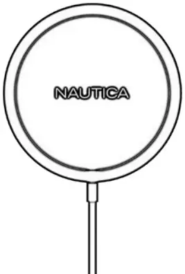 NAUTICA NTMC01 Magnetic Wireless Charger - NAUTICA MAGNETIC