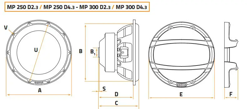 HERTZ Mille PRO 3-Way Speaker Set fig2