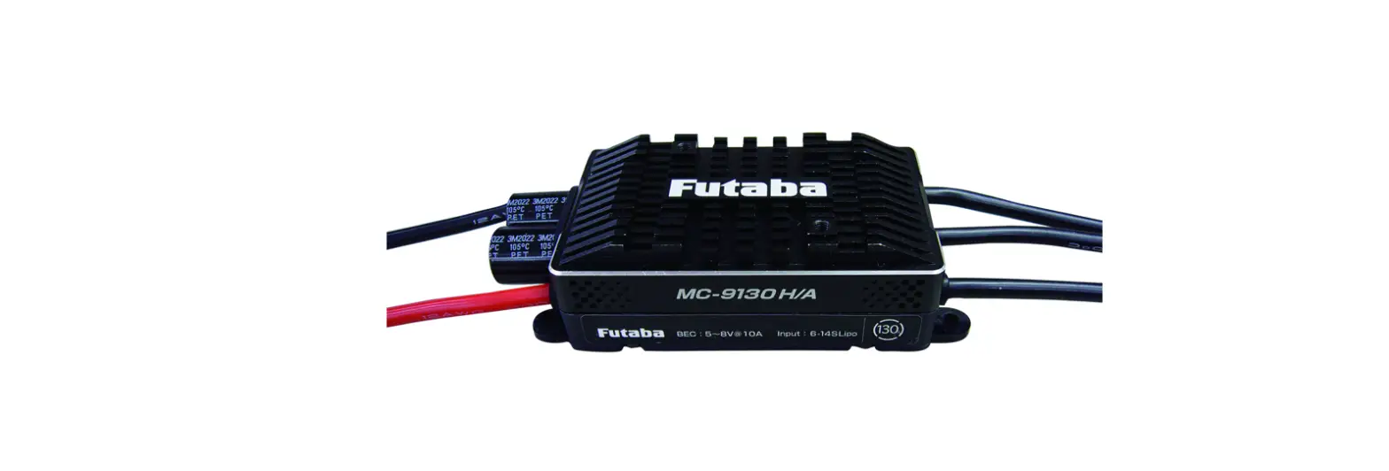 Futaba Mc-9130h Brushless Motor Controller For Helicopter/airplane Instruction Manual