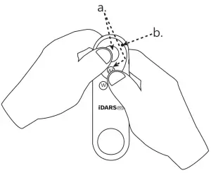 Canon 605007-BLK Bluetooth Camera Remote- press j