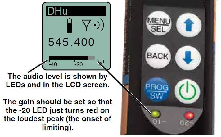 Input Gain Adjustment