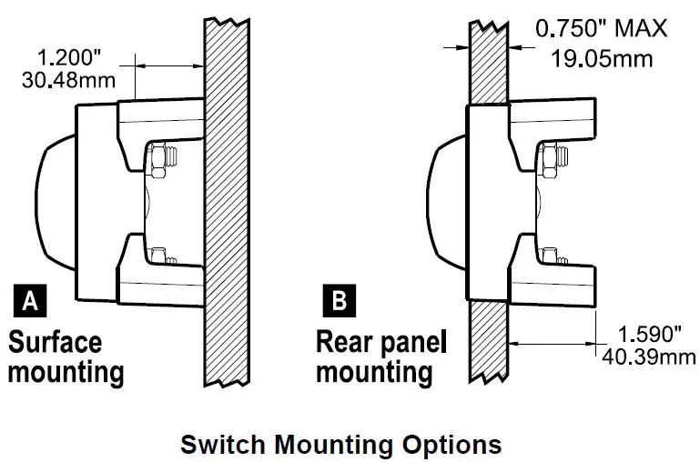 BLUE SEA SYSTEMS E-Series 5511E Dual Circuit Plus Battery Switch-1