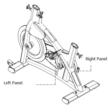 FRENCH FITNESS FF MIC4 Magnetic Indoor Commercial Cycle- Step 2