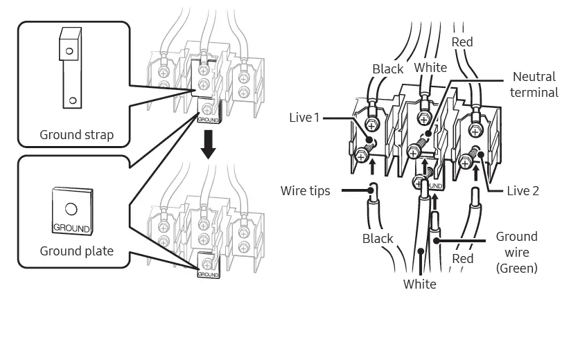 SAMSUNG NE63A6751SS Electric Range-15
