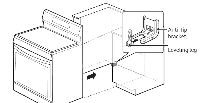 SAMSUNG NE63A6751SS Electric Range-21