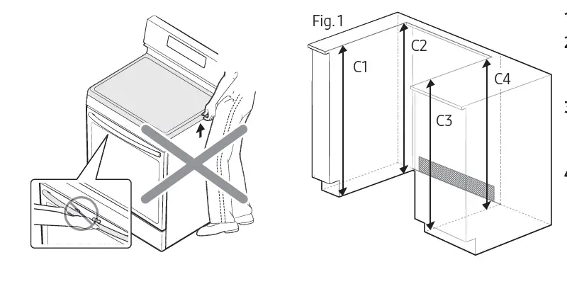 SAMSUNG NE63A6751SS Electric Range-7