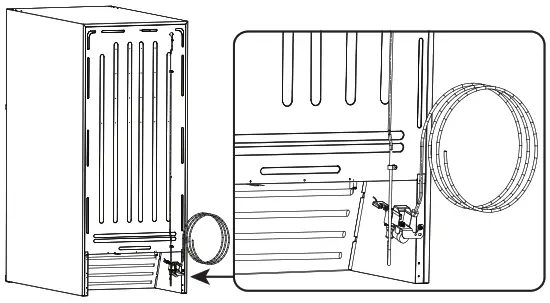 VISSANI MD1821IM Plastic Ice Maker - brass