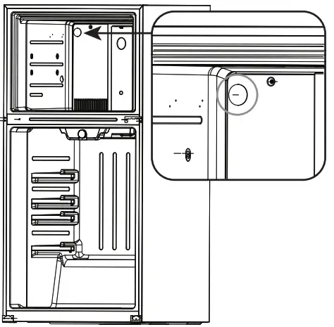 VISSANI MD1821IM Plastic Ice Maker - plug