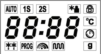 SEVERIN MW 7760 Microwave Oven - Display