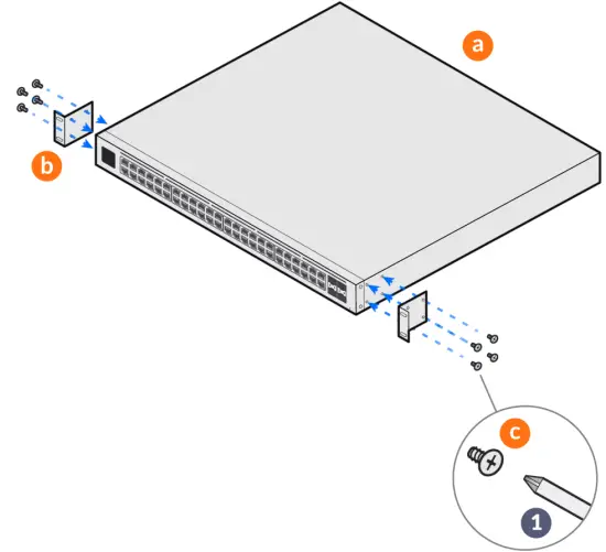 UBIQUITI UniFi Network Enterprise 48 PoE 1