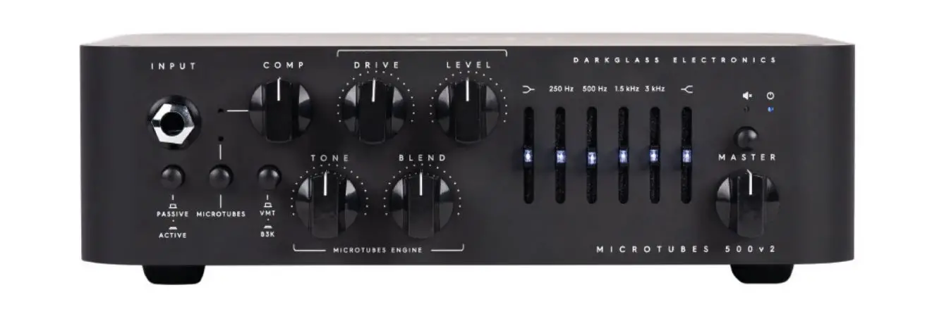 Darkglass Electronics M500v2 Bass Amplifier - FRONT PANEL