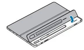 SAMSUNG EF-DT870 Galaxy Tab S7 Book Cover Keyboard-10