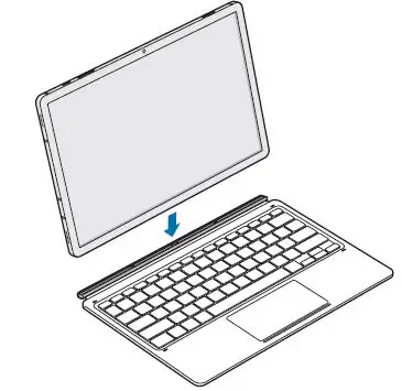 SAMSUNG EF-DT870 Galaxy Tab S7 Book Cover Keyboard-4