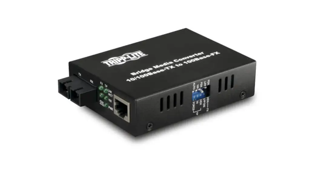 Tripp Lite N784-001-sc-mm 10-100 Media Converters Owner's Manual