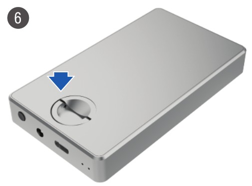 SABRENT EC-T3DN Rugged ThunderBolt 3 To NVMe M.2 SSD Tool-Free Dual Enclosure - DISK INSTALLATION 6