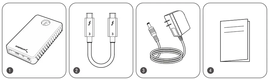 SABRENT EC-T3DN Rugged ThunderBolt 3 To NVMe M.2 SSD Tool-Free Dual Enclosure - FEATURES