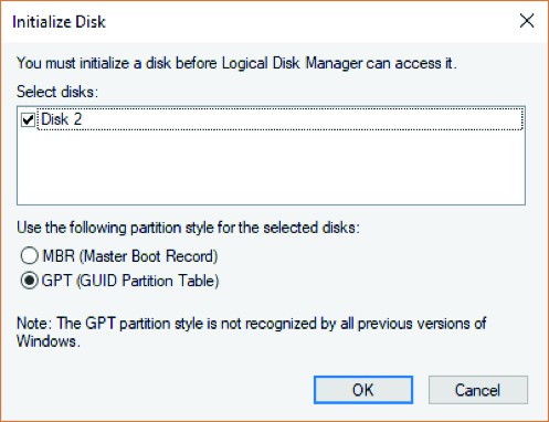 SABRENT EC-T3DN Rugged ThunderBolt 3 To NVMe M.2 SSD Tool-Free Dual Enclosure - TO INITIALIZE NEW DISKS 2