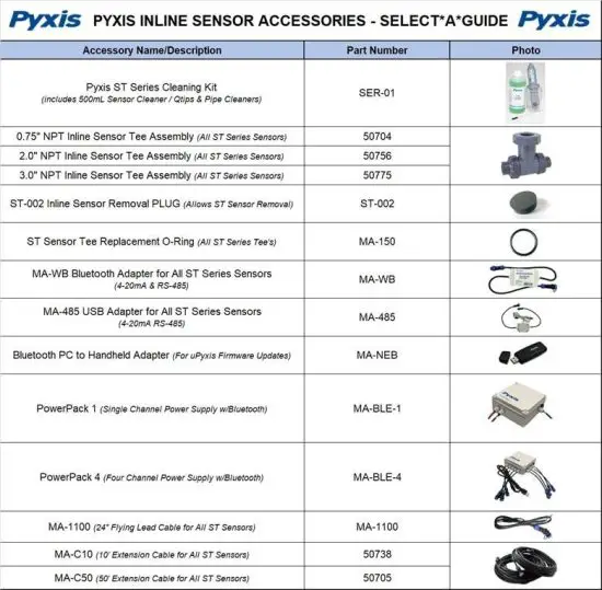 Optional Accessories