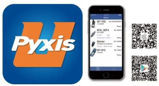 Pyxis ST-500 Series Inline PRSA Sensors User Manual Download uPyxis® Mobile App