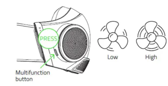 RAZER RC81-0387 Smart Mask fig 18