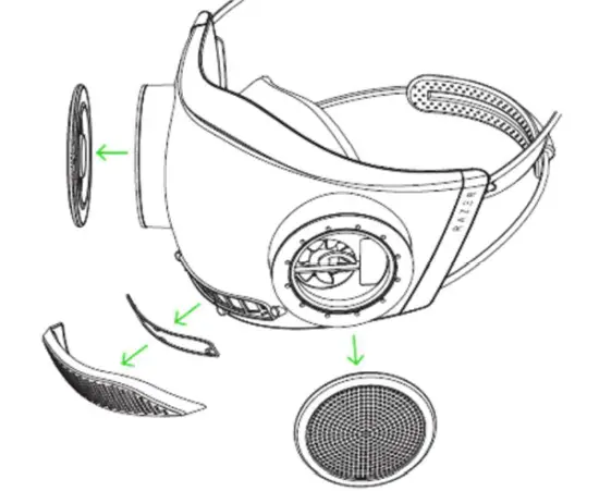 RAZER RC81-0387 Smart Mask fig 4