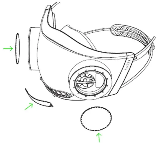RAZER RC81-0387 Smart Mask fig 5