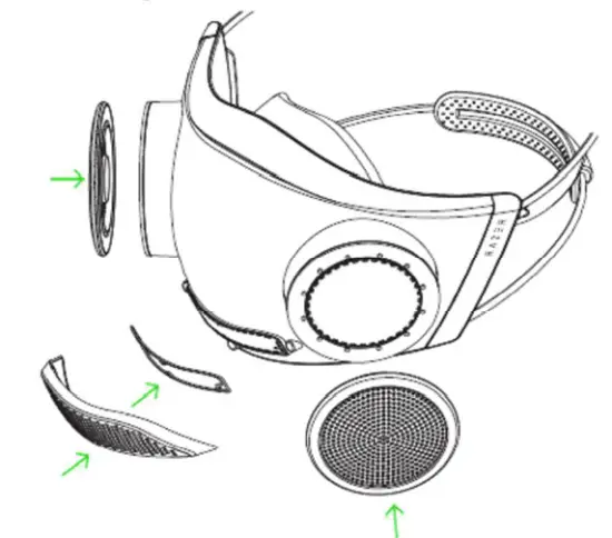 RAZER RC81-0387 Smart Mask fig 6