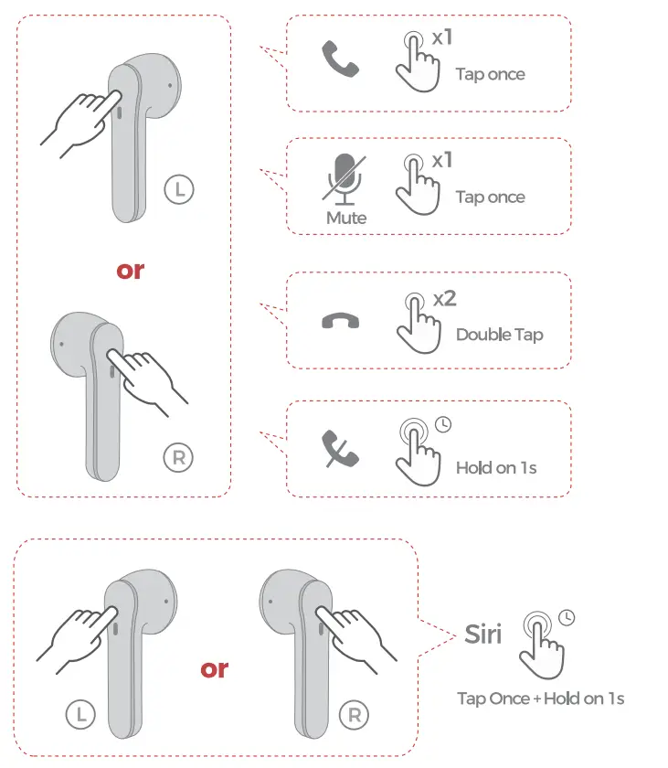 MPOW BH480A MX1 True Wireless Earbuds - fig 4