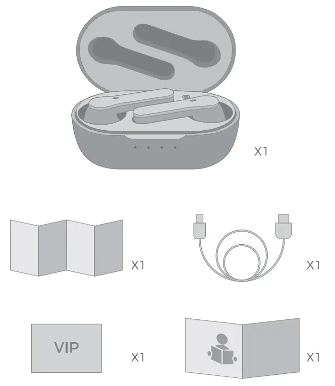 MPOW BH480A MX1 True Wireless Earbuds - list