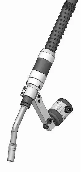 Tregaskiss M081-1.3 600 amp Robotic Water Cooled MIG Gun