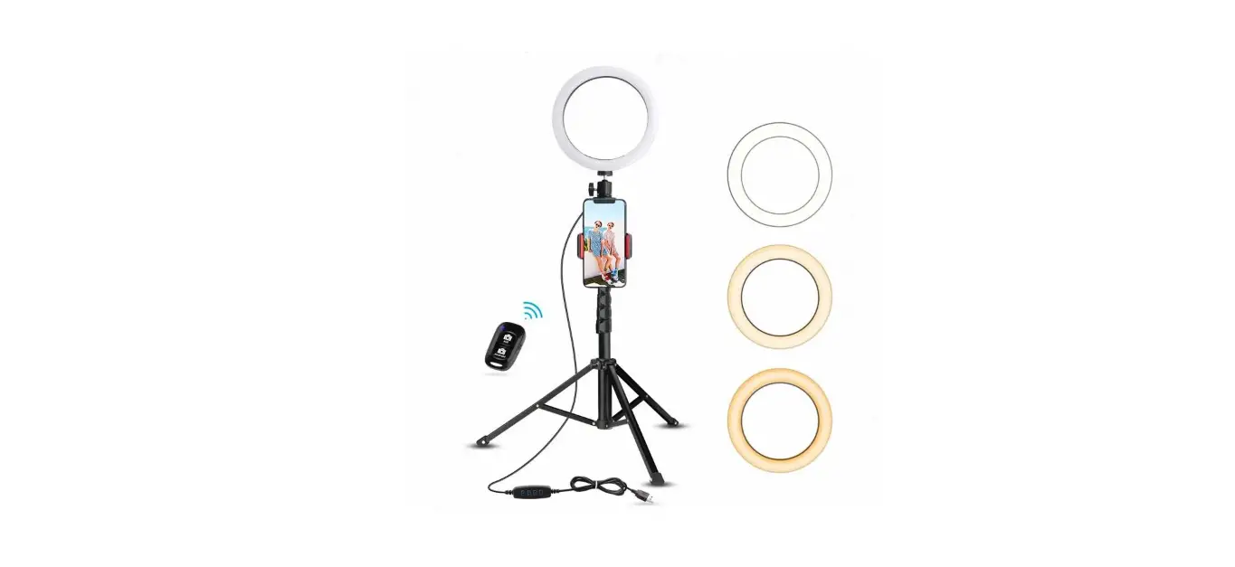 Qiaya Ring Light With Stand User Manual