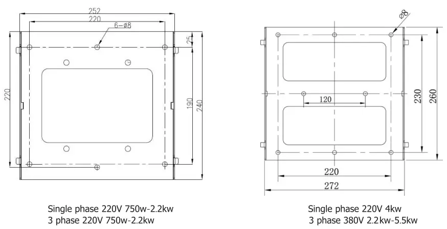 Growatt SPI 750 4000TL3 750 5500W Solar Pump Inverter - fig 3