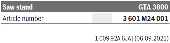 BOSCH GTA 3800 Professional Mitre Saw Stand-10