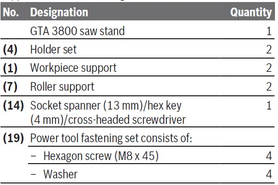 BOSCH GTA 3800 Professional Mitre Saw Stand-12