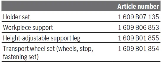 BOSCH GTA 3800 Professional Mitre Saw Stand-13