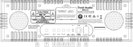 Tivoli Audio Music System BT Digital FM AM CD HiFi System - Fig 4