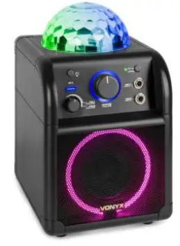 VONYX SBS55B Karaoke Sp.2 Micro BT LED