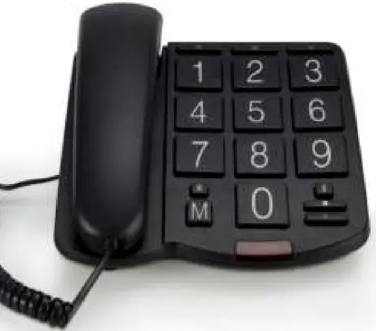 Profoon TX-575 Desk Phone with Large Keys