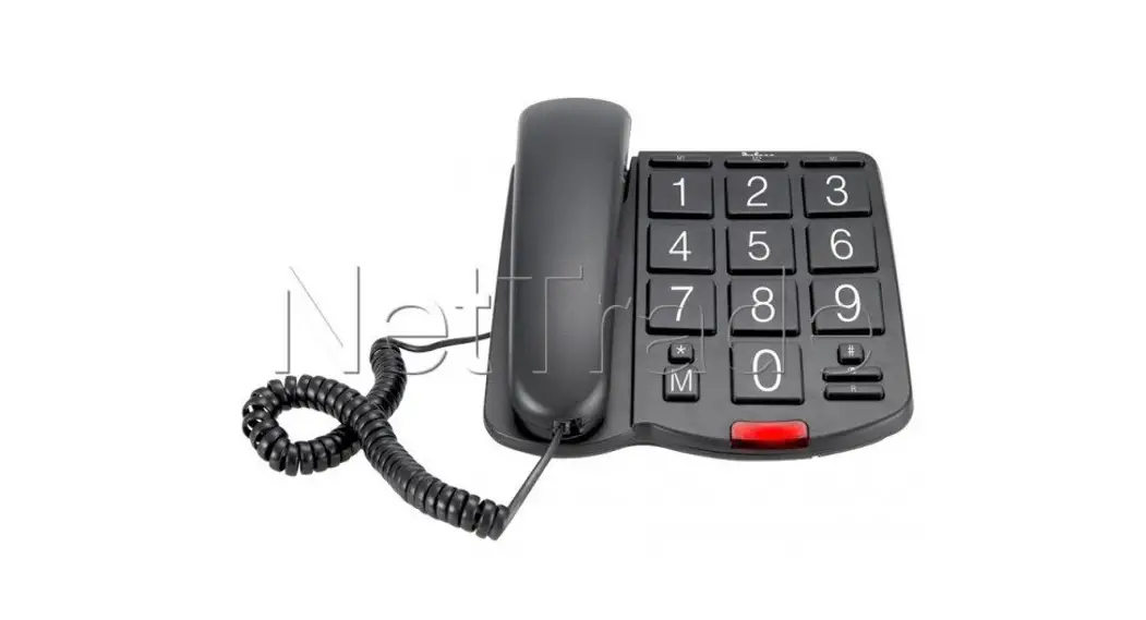 Profoon Tx-575 Desk Phone With Large Keys Instruction Manual