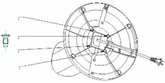 moa TF1B Tower Fan - bottom plates1