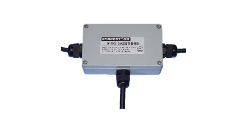 Sonbest Sm1700c Can Intelligent Temperature Data Acquisition Module User Manual