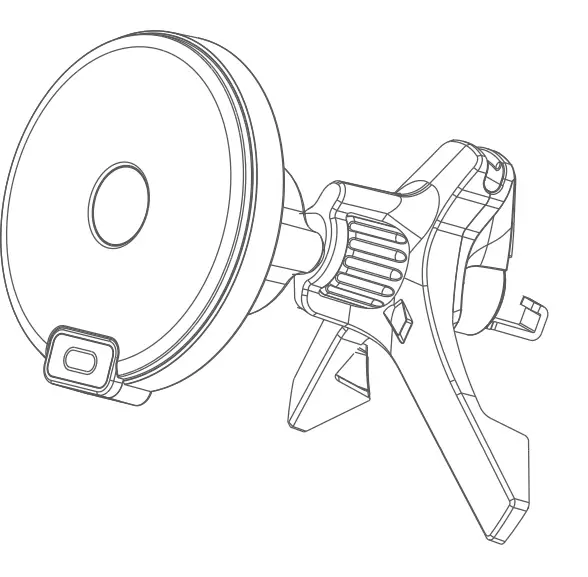 Gaoyi Tech X18 Magnetic Car Charging Mount