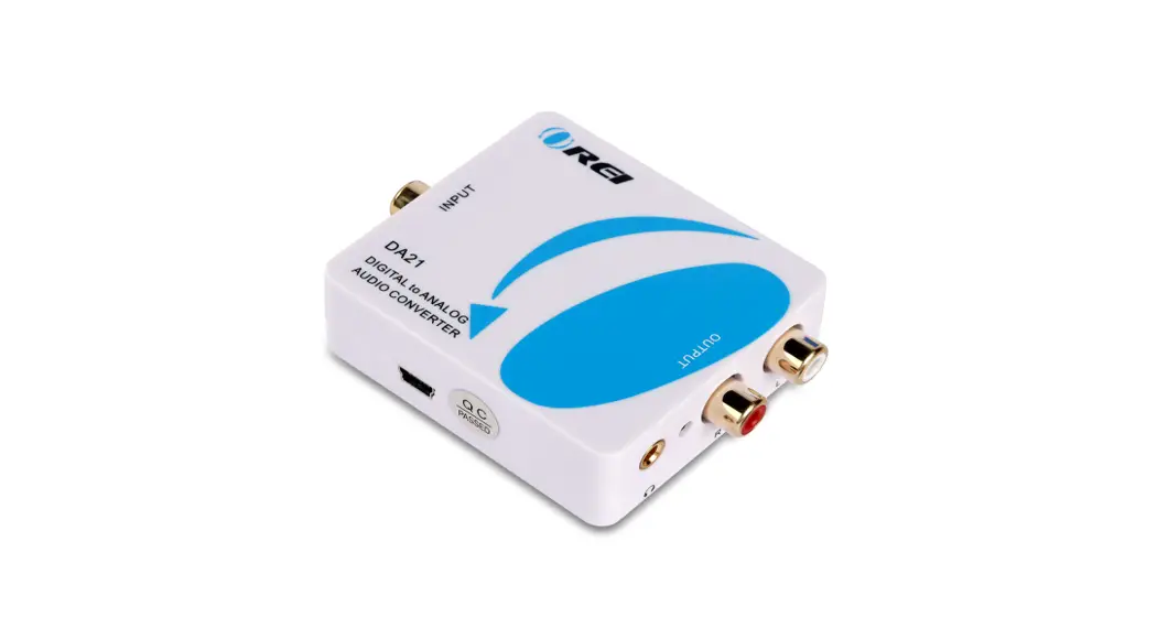 Orei Da21 Digital To Analog Audio Converter User Manual